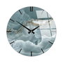 Wallity Reloj de Pared Decorativo de Cristal Multicolor 40 cm